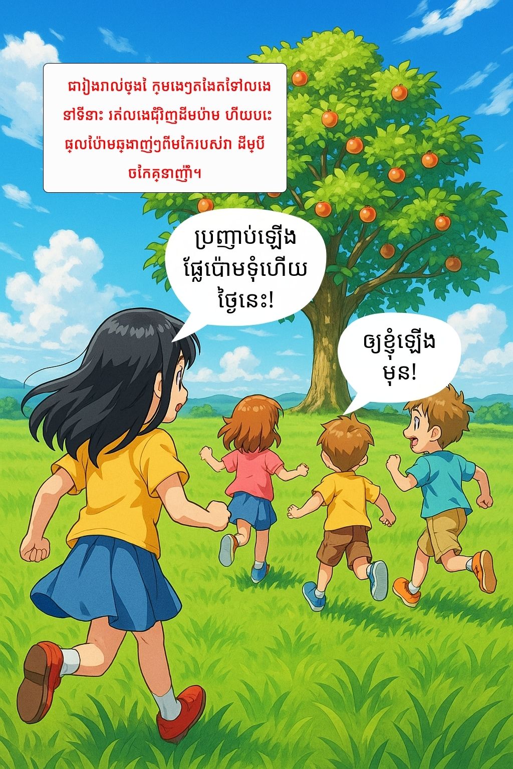 ដើមប៉ោមវេទមន្ត: Oneshot